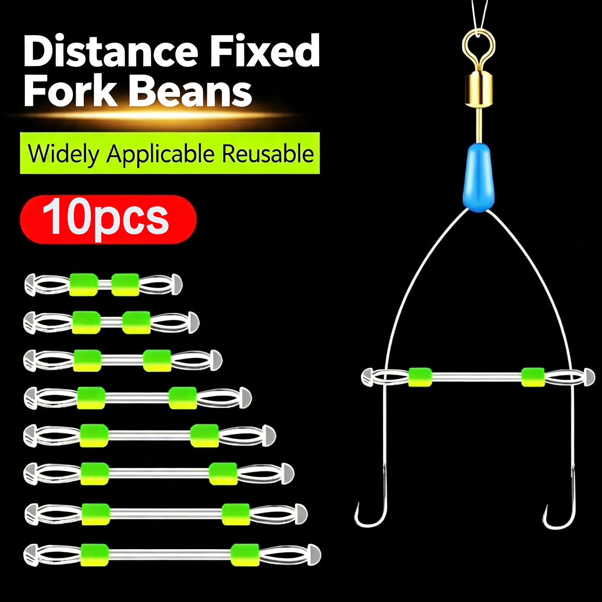 Fishing Line Winder - 10 szt. Silikonowe przekładki dystansowe do