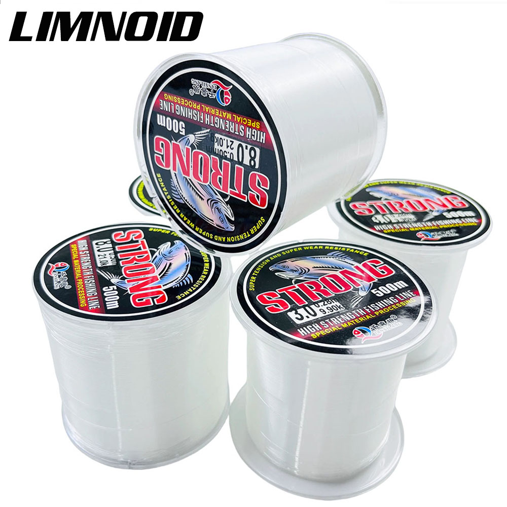 Fluorocarbon Line - Limnoid 500m Nylonowa Żyłka Wędkarska Powlekana