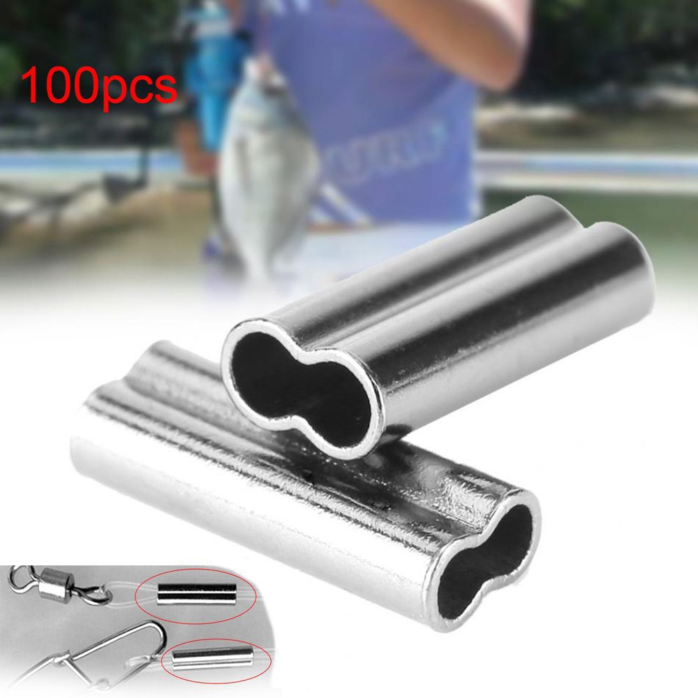 Monofilament Line - 100 szt. Złączki termiczne 8/10mm Wysokiej