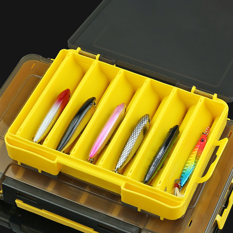 Fishing Line Box - Nowe dwustronne pudełka na przynęty wędkarskie,