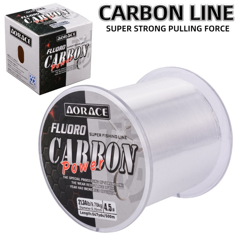 Fluorocarbon Line - 500M Fluorocarbonowa Żyłka Wędkarska Importowana Żyłka