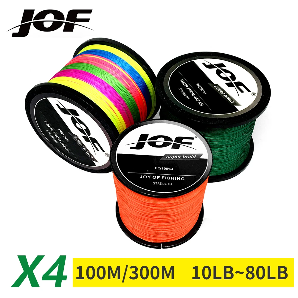 Copolymer Line - JOF x4 Pleciona żyłka wędkarska PE