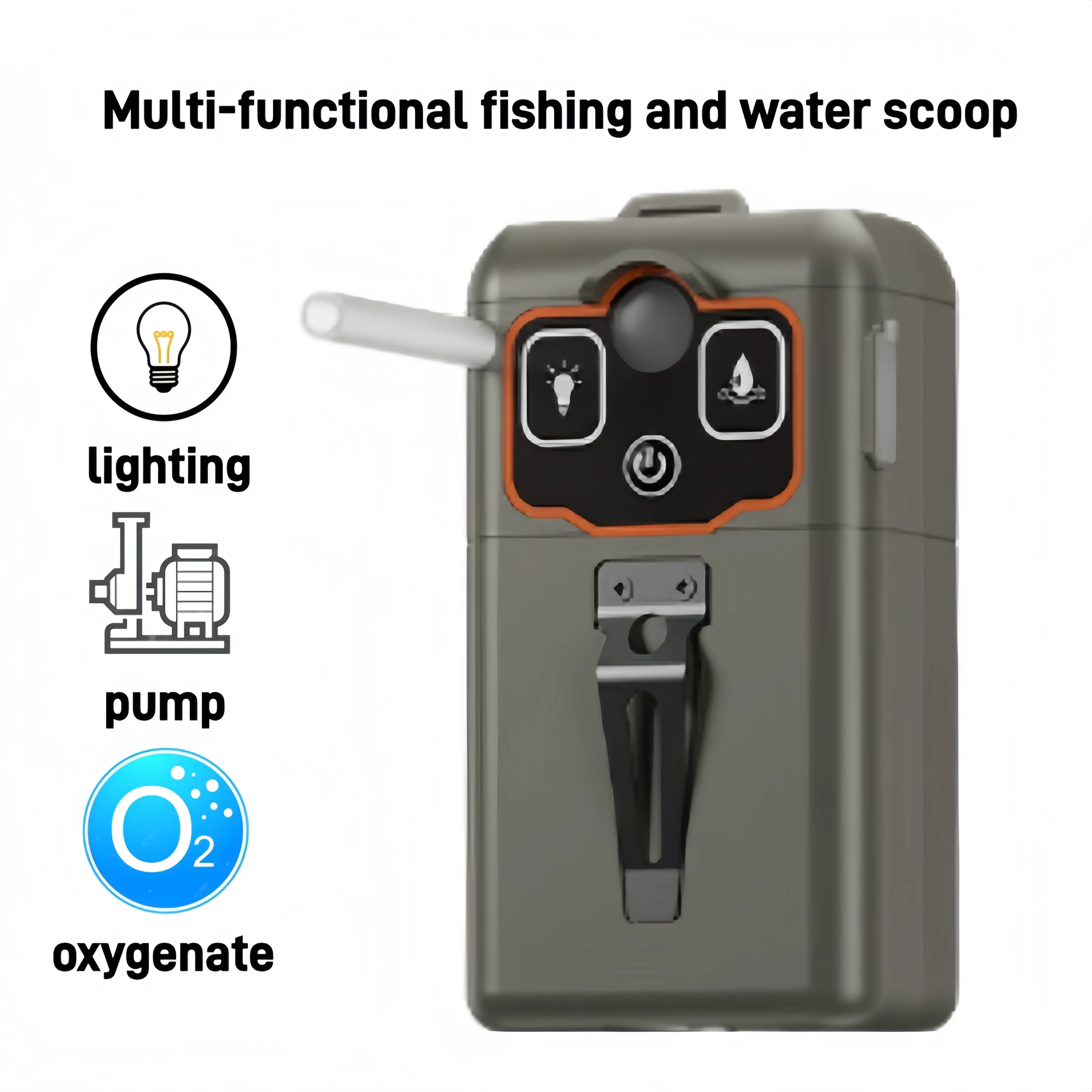 Fishing Line Dispenser - Przenośna Elektryczna Pompa do Przelewania Wody,