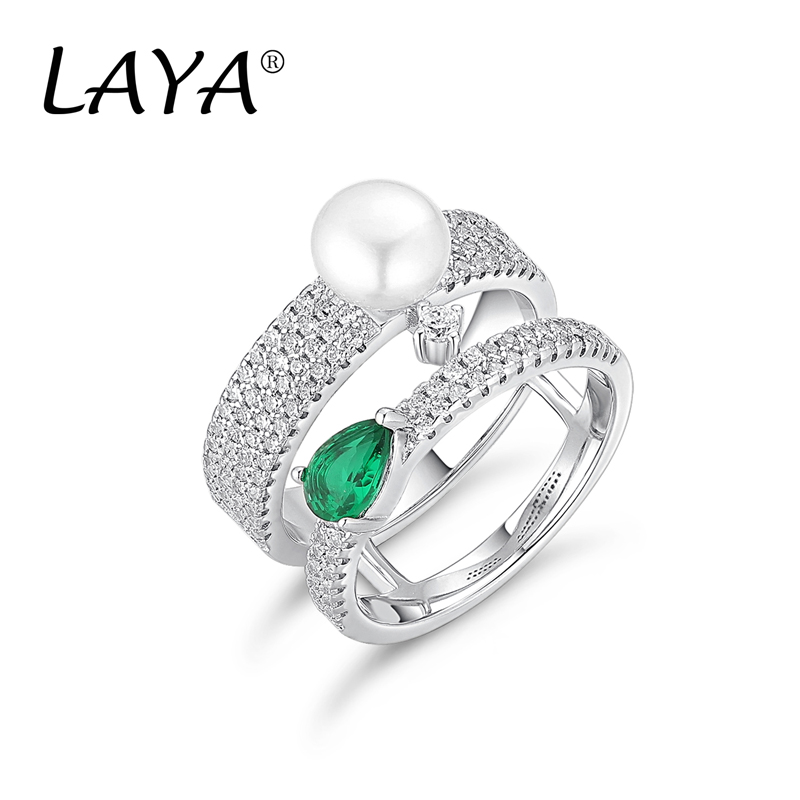 Freshwater Line - 925 Sterling Silver podwójna linia wysokiej