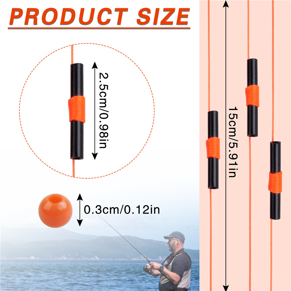 150 szt. Bobber Stops Slip Bob – Monofilament Line recenzja i cena
