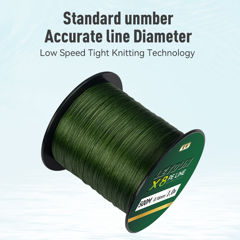 LEYDUN 500m Mikro Nowe Linki W – Ice Fishing Line recenzja i cena