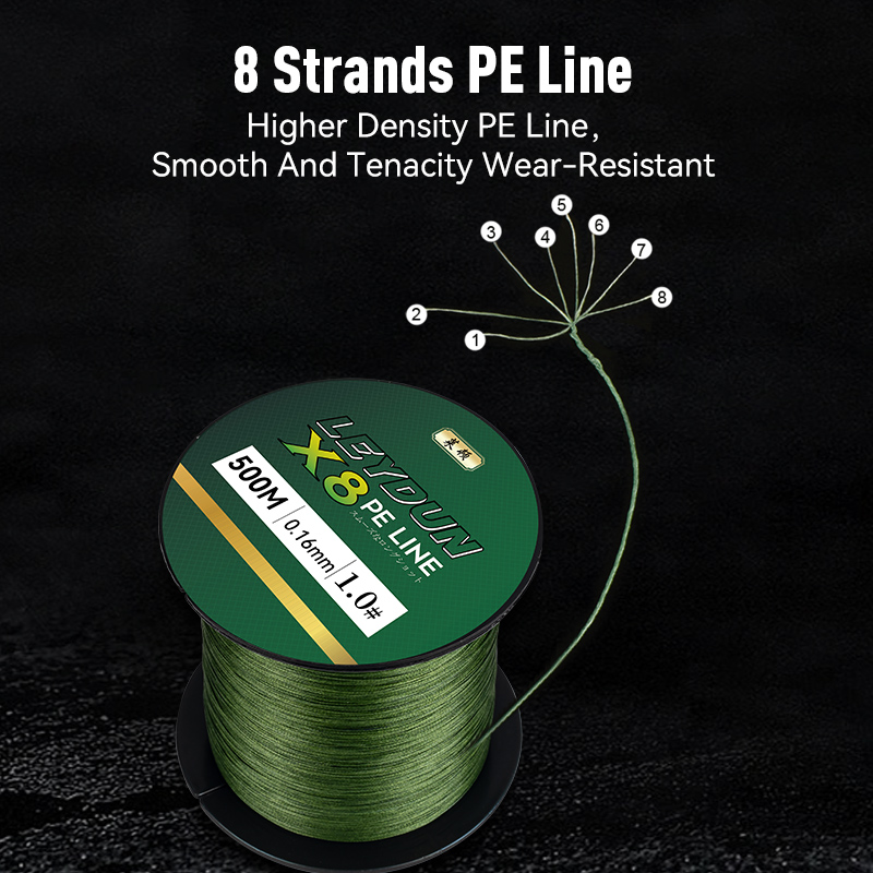 LEYDUN 500m Mikro Nowe Linki W – Ice Fishing Line recenzja i cena