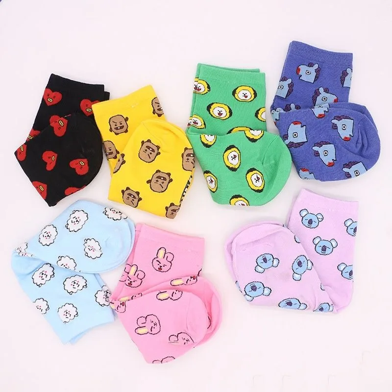Urocze skarpetki BT21 z kreskó – Tippet Line recenzja i cena