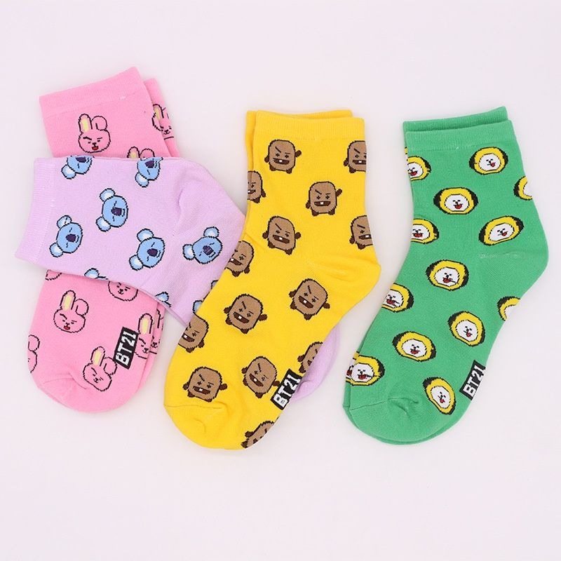 Urocze skarpetki BT21 z kreskó – Tippet Line recenzja i cena
