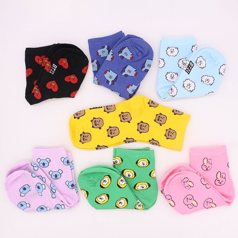 Urocze skarpetki BT21 z kreskó – Tippet Line recenzja i cena
