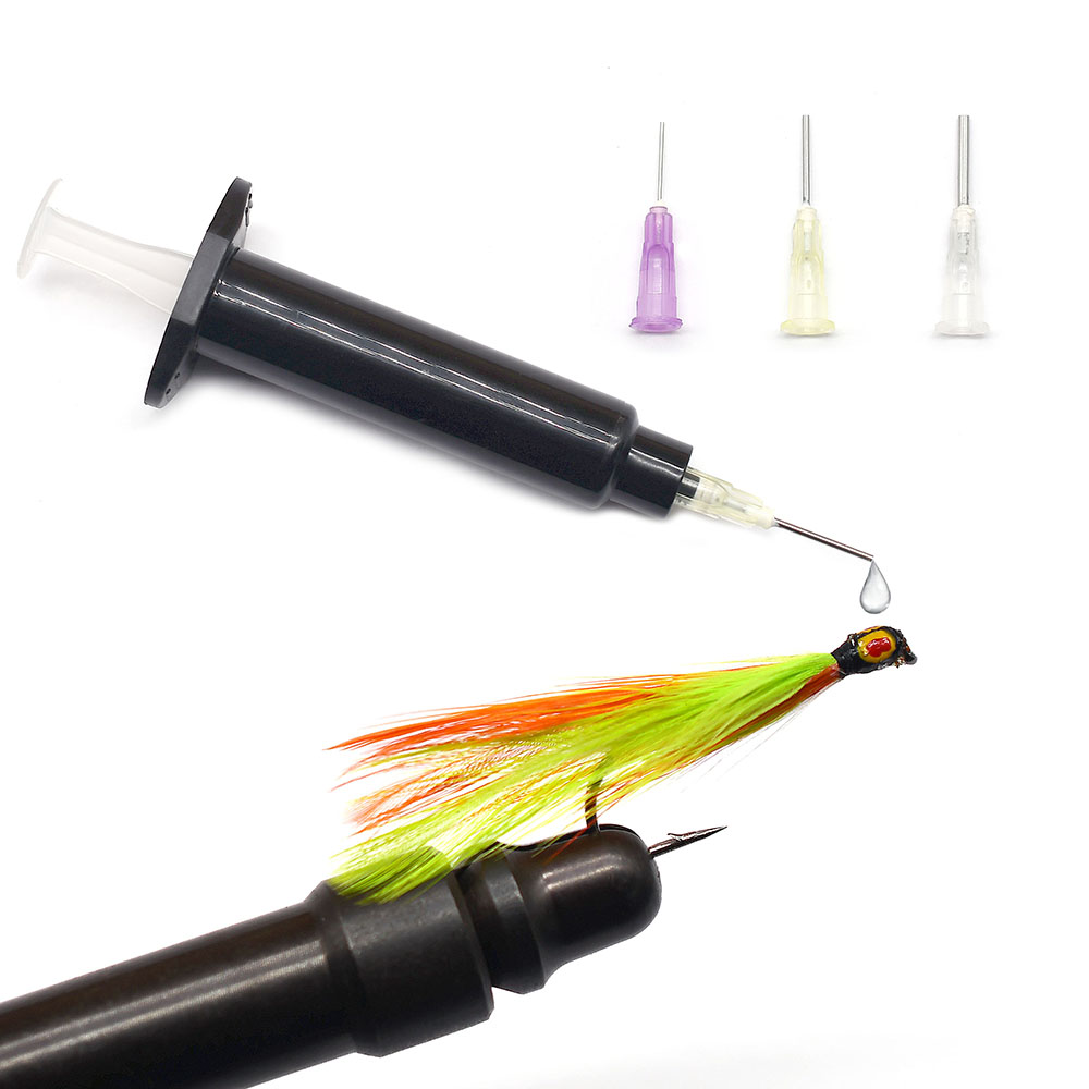 2 Zestawy Czarnych Strzykawek  – Fishing Line Dispenser recenzja i cena
